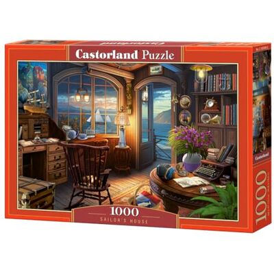 Castorland Puzzel 1000 stukjes: Het Huis van de Zeeman Castorland Puzzel 1000 stukjes: Het Huis van de Zeeman