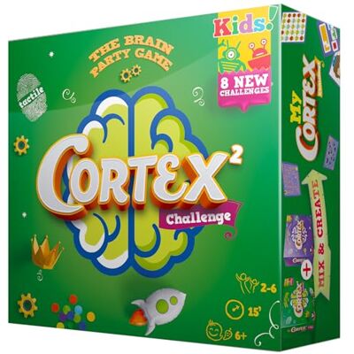 Asmodee Cortex2 Challenge Kids (kinderspel): The Brain Party Game Asmodee Cortex2 Challenge Kids (kinderspel): The Brain Party Game