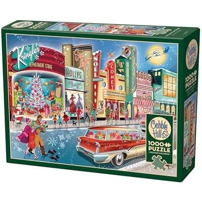 Cobble Hill Vintage Kerstfeest 1000 stukjes Cobble Hill Vintage Kerstfeest 1000 stukjes