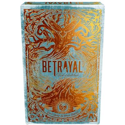 Avalon Hill Betrayal Deck of Lost Souls, kaartspel, geheim rollenspel geïnspireerd op tarot, strategiespellen vanaf 12 jaar, Italiaanse versie Avalon Hill Betrayal Deck of Lost Souls, kaartspel, geheim rollenspel geïnspireerd op tarot, strategiespellen vanaf 12 jaar, Italiaanse versie