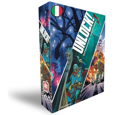 Asmodee Unlock! Supernatural Adventures Italiaanse versie Asmodee Unlock! Supernatural Adventures Italiaanse versie