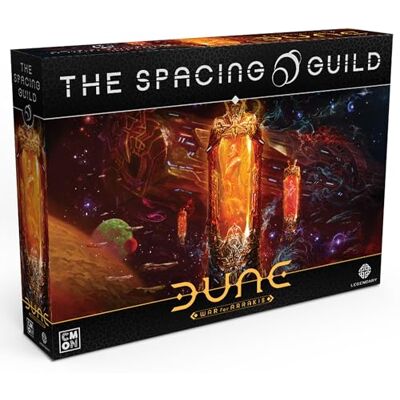 CMON Dune: War for Arrakis The Spacing Guild Expansion Miniaturen Board Game 14+ 1-4 spelers 120 minuten speeltijd CMON Dune: War for Arrakis The Spacing Guild Expansion Miniaturen Board Game 14+ 1-4 spelers 120 minuten speeltijd
