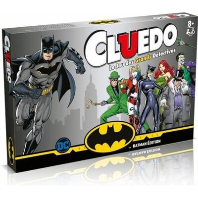 Winning Moves Cluedo Batman Familie gezelschapsspel voor 2 tot 6 spelers – bordspel 8 jaar – logische spellen – Cluedo Frans Winning Moves Cluedo Batman Familie gezelschapsspel voor 2 tot 6 spelers – bordspel 8 jaar – logische spellen – Cluedo Frans