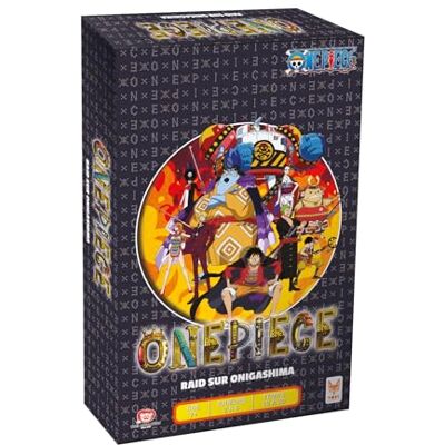 Topi Games One Piece Raid op Onigashima Strategisch gezelschapsspel Vecht tegen Kaido en Big Mom of sluit je aan bij de Alliantie om Wano kaartspel te bevrijden 2 tot 6 spelers vanaf Topi Games One Piece Raid op Onigashima Strategisch gezelschapsspel Vecht tegen Kaido en Big Mom of sluit je aan bij de Alliantie om Wano kaartspel te bevrijden 2 tot 6 spelers vanaf
