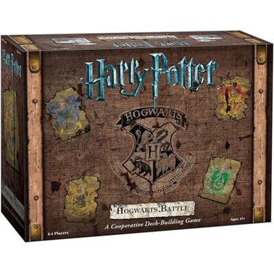 USAopoly The OP Harry Potter Hogwarts Battle A Cooperative Deck-Building Game Engels kaartspel voor het hele gezin Strategisch spel voor 2-4 spelers Officieel gelicentieerd spel USAopoly The OP Harry Potter Hogwarts Battle A Cooperative Deck-Building Game Engels kaartspel voor het hele gezin Strategisch spel voor 2-4 spelers Officieel gelicentieerd spel