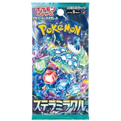 Pokémon Pokemon Card Game Scarlet & Violet Expansion Pack Stellar Miracle Pack Pokémon Pokemon Card Game Scarlet & Violet Expansion Pack Stellar Miracle Pack