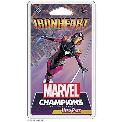Fantasy Flight Games Ironheart: Marvel Champions Hero Pack, kaartspel, vanaf 14 jaar, 1-4 spelers, 45-90 minuten speeltijd, gevarieerd, grootte naam: 2. Hero Packs, FFGMC29 Fantasy Flight Games Ironheart: Marvel Champions Hero Pack, kaartspel, vanaf 14 jaar, 1-4 spelers, 45-90 minuten speeltijd, gevarieerd, grootte naam: 2. Hero Packs, FFGMC29