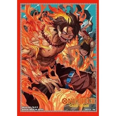 BANDAI One Piece TCG Vol. 05 Portgas D. Ace Kaarthoezen, 70 stuks BANDAI One Piece TCG Vol. 05 Portgas D. Ace Kaarthoezen, 70 stuks