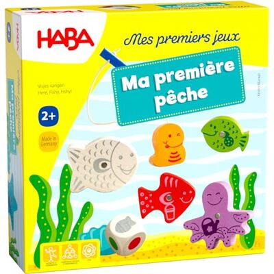 HABA Mijn eerste vissen Bordspellen voor kinderen Educatief en speels spel Magnetisch vrij spel 1 tot 4 spelers 2 jaar en ouder 5570 HABA Mijn eerste vissen Bordspellen voor kinderen Educatief en speels spel Magnetisch vrij spel 1 tot 4 spelers 2 jaar en ouder 5570