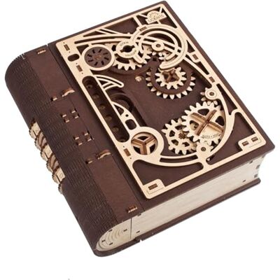 UGEARS Secret Box 3D houten puzzel voor volwassenen – model van hout om te bouwen, model voor volwassenen, doe-het-zelf, bouw van modellen en modelbouw, hoofdpuzzel, steampunk, geschenkdoos, creatieve vrije tijd, volwassenen UGEARS Secret Box 3D houten puzzel voor volwassenen – model van hout om te bouwen, model voor volwassenen, doe-het-zelf, bouw van modellen en modelbouw, hoofdpuzzel, steampunk, geschenkdoos, creatieve vrije tijd, volwassenen