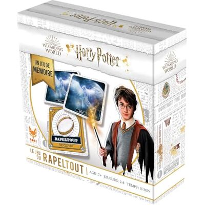 Topi Games Harry Potter Le Rapeltout gezelschapsspel kaartspel familie vanaf 7 jaar 2 tot 8 spelers HP-RT-MI-109901 Franse versie Topi Games Harry Potter Le Rapeltout gezelschapsspel kaartspel familie vanaf 7 jaar 2 tot 8 spelers HP-RT-MI-109901 Franse versie