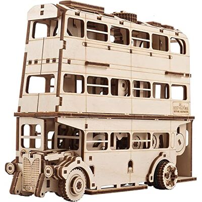 UGEARS Harry Potter 3D houten ridders puzzel voor volwassenen houten modelbouwset voor doe-het-zelf bus en met veermotor en uittrekbare vorm UGEARS Harry Potter 3D houten ridders puzzel voor volwassenen houten modelbouwset voor doe-het-zelf bus en met veermotor en uittrekbare vorm