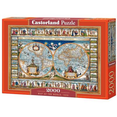 Castorland Puzzel, C-200733-2, verschillende kleuren Castorland Puzzel, C-200733-2, verschillende kleuren