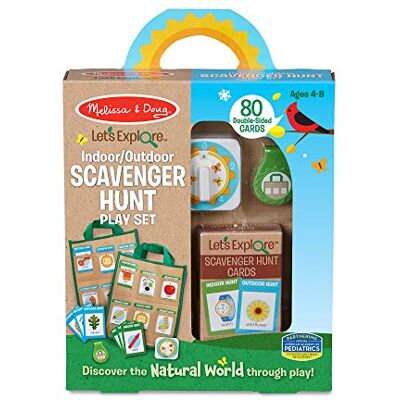Melissa & Doug Let's Explore Schattenjachtset voor binnen en buiten, simulatiespel, 4+, cadeau voor jongens of meisjes Melissa & Doug Let's Explore Schattenjachtset voor binnen en buiten, simulatiespel, 4+, cadeau voor jongens of meisjes