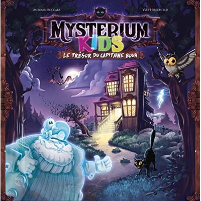 Asmodee Mysterium Kids De schat van kapitein Bouh Franse versie gezelschapsspel Libellud 2-6 spelers vanaf 6 jaar 15-30 minuten Asmodee Mysterium Kids De schat van kapitein Bouh Franse versie gezelschapsspel Libellud 2-6 spelers vanaf 6 jaar 15-30 minuten