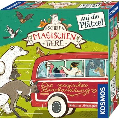 Kosmos School van de magische dieren Op de plekken! (kinderspel): kinderspel Kosmos School van de magische dieren Op de plekken! (kinderspel): kinderspel