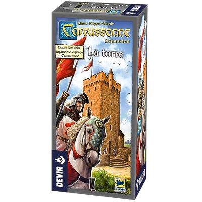 Devir Carcassonne Toren, Tafelspel, () (BGCARTO) Devir Carcassonne Toren, Tafelspel, () (BGCARTO)