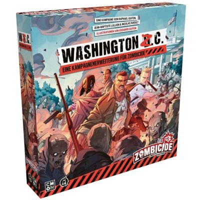 CMON , Zombicide 2e editie Washington Z.C. uitbreiding Dungeon Crawler kennersspel 1-6 spelers vanaf 14+ 60 minuten Duits CMON , Zombicide 2e editie Washington Z.C. uitbreiding Dungeon Crawler kennersspel 1-6 spelers vanaf 14+ 60 minuten Duits