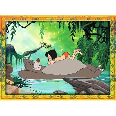Nathan Kinderpuzzel 250 stukjes Jungle Book Disney meisjes of jongens vanaf 8 jaar hoogwaardige puzzel dik en duurzaam karton Jungle Book 86222 Nathan Kinderpuzzel 250 stukjes Jungle Book Disney meisjes of jongens vanaf 8 jaar hoogwaardige puzzel dik en duurzaam karton Jungle Book 86222