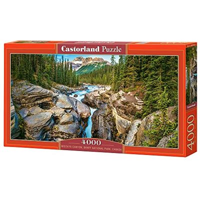 Castorland Puzzel 4000 stukjes: Mistaya Canyon, Banff National Park, Canada Castorland Puzzel 4000 stukjes: Mistaya Canyon, Banff National Park, Canada