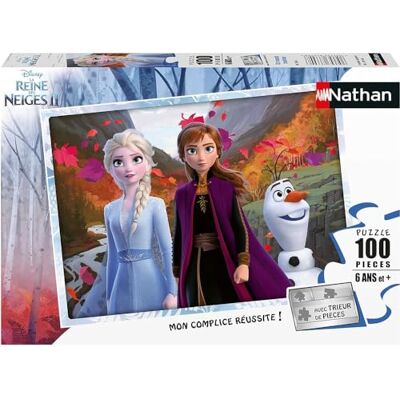Nathan Kinderpuzzel – puzzel met 100 pixels – een magische wereld – Disney De ijskoningin 2 – vanaf 6 jaar – 86768 Nathan Kinderpuzzel – puzzel met 100 pixels – een magische wereld – Disney De ijskoningin 2 – vanaf 6 jaar – 86768