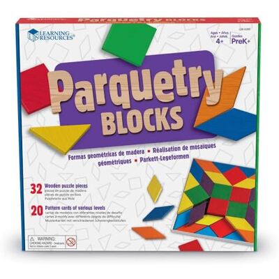 Learning Resources Houten blokken en kaartspel Learning Resources Houten blokken en kaartspel