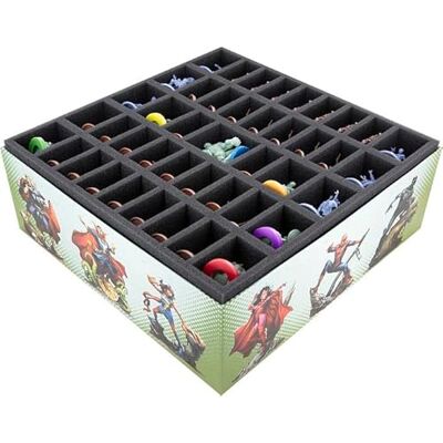 Feldherr Foam Game met Organizer compatibel met Marvel-zombies: een zombicide spel basis speelbox Feldherr Foam Game met Organizer compatibel met Marvel-zombies: een zombicide spel basis speelbox