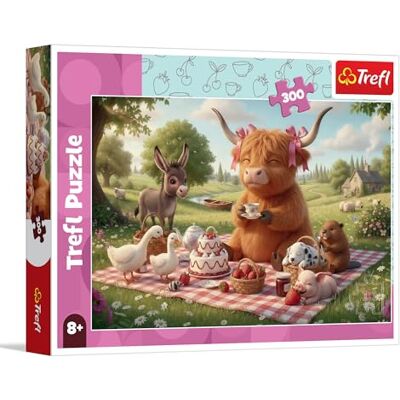 Trefl Sweet Picnic 300 stukjes Kleurrijke dierenpuzzels, creatief entertainment, plezier voor kinderen vanaf 8 jaar Trefl Sweet Picnic 300 stukjes Kleurrijke dierenpuzzels, creatief entertainment, plezier voor kinderen vanaf 8 jaar