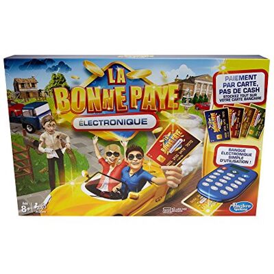 C16791010 Hasbro La Bonne Paye elektronisch familiespel – gezelschapsspel – Franse versie, meerkleurig C16791010 Hasbro La Bonne Paye elektronisch familiespel – gezelschapsspel – Franse versie, meerkleurig