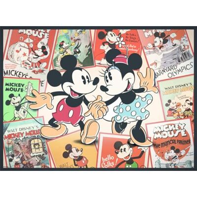 Nathan Ravensburger Mickey Mouse puzzel volwassenen, 12000969 Nathan Ravensburger Mickey Mouse puzzel volwassenen, 12000969