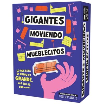 Asmodee Exploding Kittens Giants verplaatsen meubels, gezelschapsspel, vanaf 7 jaar, vanaf 3 spelers, 10 minuten per spel, Spaans Asmodee Exploding Kittens Giants verplaatsen meubels, gezelschapsspel, vanaf 7 jaar, vanaf 3 spelers, 10 minuten per spel, Spaans