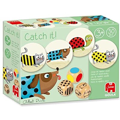 Jumbo Goula Catch it Snelheids- en Observatiespel Vind het juiste beeld om het spel te winnen Bordspel voor kinderen Vanaf 1 speler Vanaf 3 jaar Jumbo Goula Catch it Snelheids- en Observatiespel Vind het juiste beeld om het spel te winnen Bordspel voor kinderen Vanaf 1 speler Vanaf 3 jaar