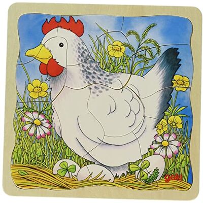 Goki Schichtenpuzzel De Huhn Goki Schichtenpuzzel De Huhn