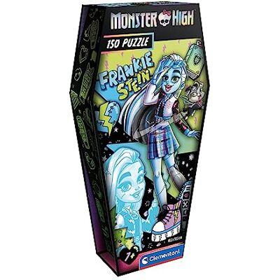 Clementoni Puzzle Monster High Frankie Stein 150 Pièces Pour Enfants 7 Ans, Dessin Animé Fabriqué En Italie Clementoni Puzzle Monster High Frankie Stein 150 Pièces Pour Enfants 7 Ans, Dessin Animé Fabriqué En Italie