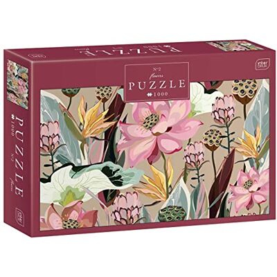 Interdruk PUZ1000FLO2 bloemenpuzzel nr. 2 Interdruk PUZ1000FLO2 bloemenpuzzel nr. 2