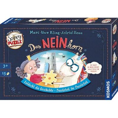 Kosmos Mijn eerste verhaalpuzzel: de Neinhorn 15 stukjes Kosmos Mijn eerste verhaalpuzzel: de Neinhorn 15 stukjes