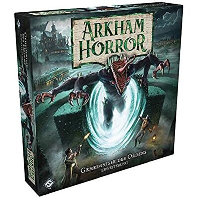 Fantasy Flight Games Arkham Horror 3e editie – geheime volgorde uitbreiding expertspel strategiespel 1-6 spelers vanaf 14 jaar en ouder 120+ minuten Duits Fantasy Flight Games Arkham Horror 3e editie – geheime volgorde uitbreiding expertspel strategiespel 1-6 spelers vanaf 14 jaar en ouder 120+ minuten Duits