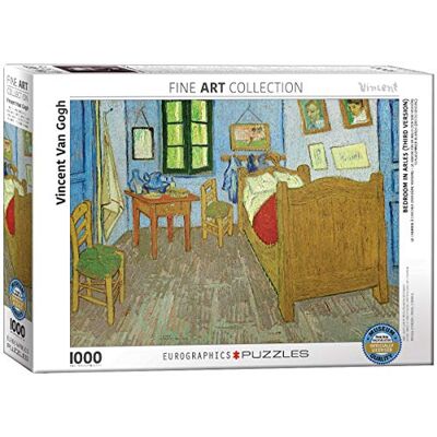 EuroGraphics Vincent la Chambre de Van Gogh à Arles (puzzel 1000p, veelkleurig) EuroGraphics Vincent la Chambre de Van Gogh à Arles (puzzel 1000p, veelkleurig)