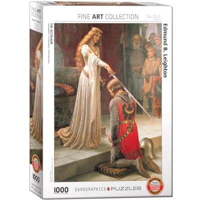 EuroGraphics The Accolade by Edmund Blair Leighton EuroGraphics The Accolade by Edmund Blair Leighton