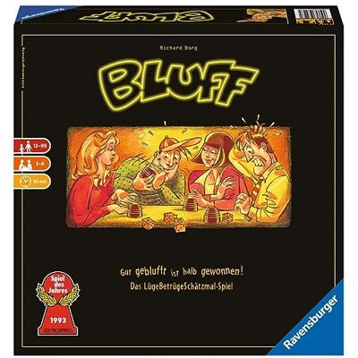 Ravensburger Bluff Spelletjes voor volwassenen vanaf 12 jaar: goed geblufft is halb gewonnen! Het lugzuchtige leerspel Ravensburger Bluff Spelletjes voor volwassenen vanaf 12 jaar: goed geblufft is halb gewonnen! Het lugzuchtige leerspel