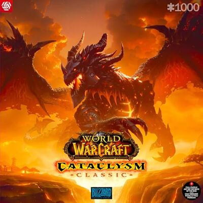 Good Loot Officially Licensed Premium Merchandise Puzzle Cenega Publishing World of Warcraft Cataclysm Classic, 1000 pièces Marque : Cenega Publishing EAN : 5908305246817 Good Loot Officially Licensed Premium Merchandise Puzzle Cenega Publishing World of Warcraft Cataclysm Classic, 1000 pièces Marque : Cenega Publishing EAN : 5908305246817