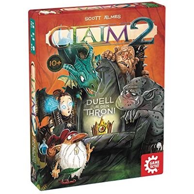 Game Factory Claim 2: Speler: 2, Duur: ca. 25 minuten: Duell om de Thron! Game Factory Claim 2: Speler: 2, Duur: ca. 25 minuten: Duell om de Thron!