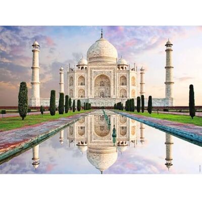 Nathan Puzzel voor volwassenen Puzzel 500 stukjes De Taj Mahal, Paleis van de liefde Volwassenen en kinderen vanaf 12 jaar Hoogwaardige puzzel Escape Collection 12001514 Nathan Puzzel voor volwassenen Puzzel 500 stukjes De Taj Mahal, Paleis van de liefde Volwassenen en kinderen vanaf 12 jaar Hoogwaardige puzzel Escape Collection 12001514
