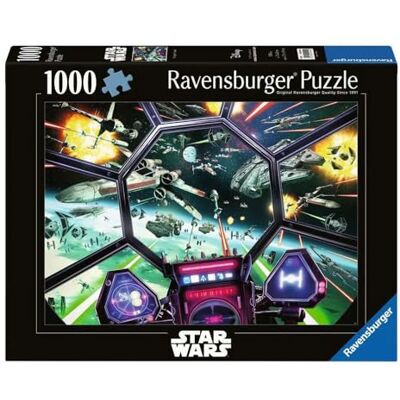 Ravensburger Star Wars: Cockpit Tie Fighter puzzel niet van hout, meerkleurig, 12000404 Ravensburger Star Wars: Cockpit Tie Fighter puzzel niet van hout, meerkleurig, 12000404