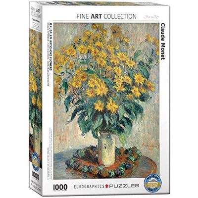 EuroGraphics Jeruzalem Artisjok Bloemen door Claude Monet puzzel (1000 stuks) EuroGraphics Jeruzalem Artisjok Bloemen door Claude Monet puzzel (1000 stuks)