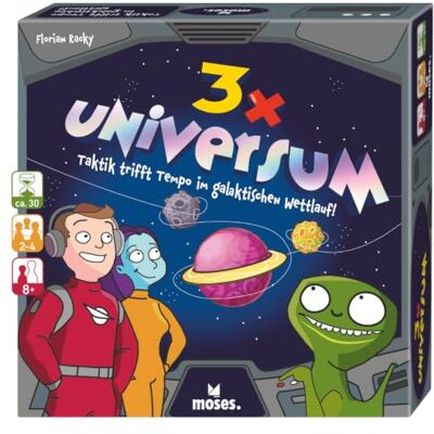 moses 3 x Universum: Taktik trifft Tempo im galaktischen Wettlauf! moses 3 x Universum: Taktik trifft Tempo im galaktischen Wettlauf!