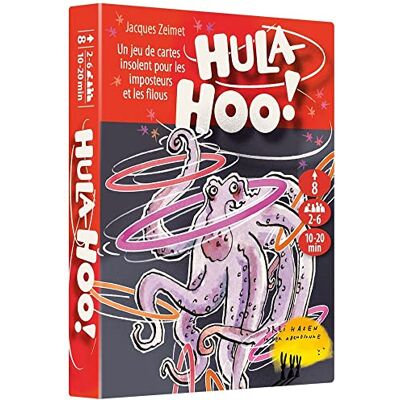 IELLO Hula HOO – een eenvoudig spel waarbij het doel is om tegenstanders te elimineren. Verwijder je kaarten – leuk en strategisch voor avonden met familie en vrienden IELLO Hula HOO – een eenvoudig spel waarbij het doel is om tegenstanders te elimineren. Verwijder je kaarten – leuk en strategisch voor avonden met familie en vrienden