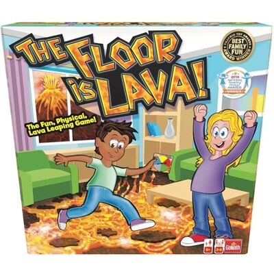 Goliath Endless Games De vloer is lava! Interactief gezelschapsspel voor kinderen en volwassenen (5+ jaar) Leuke feesten, verjaardagen en familiespellen Bevordert fysieke activiteit Veilig binnen en buiten Goliath Endless Games De vloer is lava! Interactief gezelschapsspel voor kinderen en volwassenen (5+ jaar) Leuke feesten, verjaardagen en familiespellen Bevordert fysieke activiteit Veilig binnen en buiten