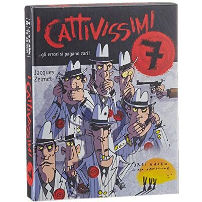 Asmodee De lelijke 7, tafelspel, 2-6 spelers, 8+ jaar, editie in het Italiaans Asmodee De lelijke 7, tafelspel, 2-6 spelers, 8+ jaar, editie in het Italiaans