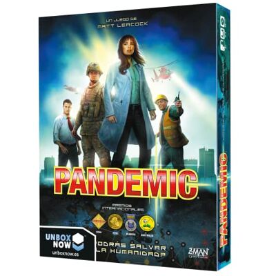 Asmodee Z-man Games Bordspel "Pandemic" in het Spaans (ref. ZM7101ES) Spaans Asmodee Z-man Games Bordspel "Pandemic" in het Spaans (ref. ZM7101ES) Spaans